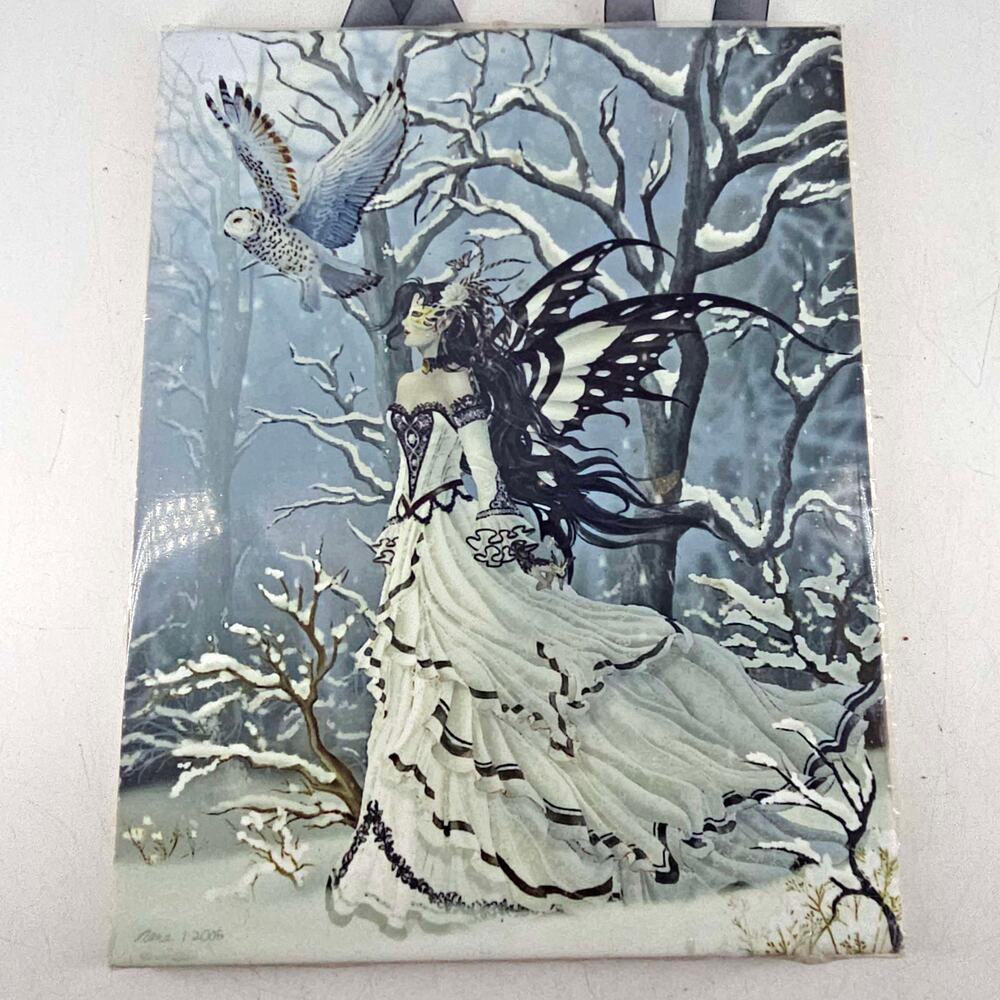Nene Thomas Queen of Owls ceramic tile print wall hanging decor